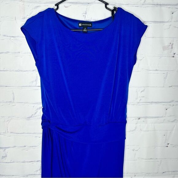 Valerie Bertinelli size 4 blue dress - Picture 1 of 7